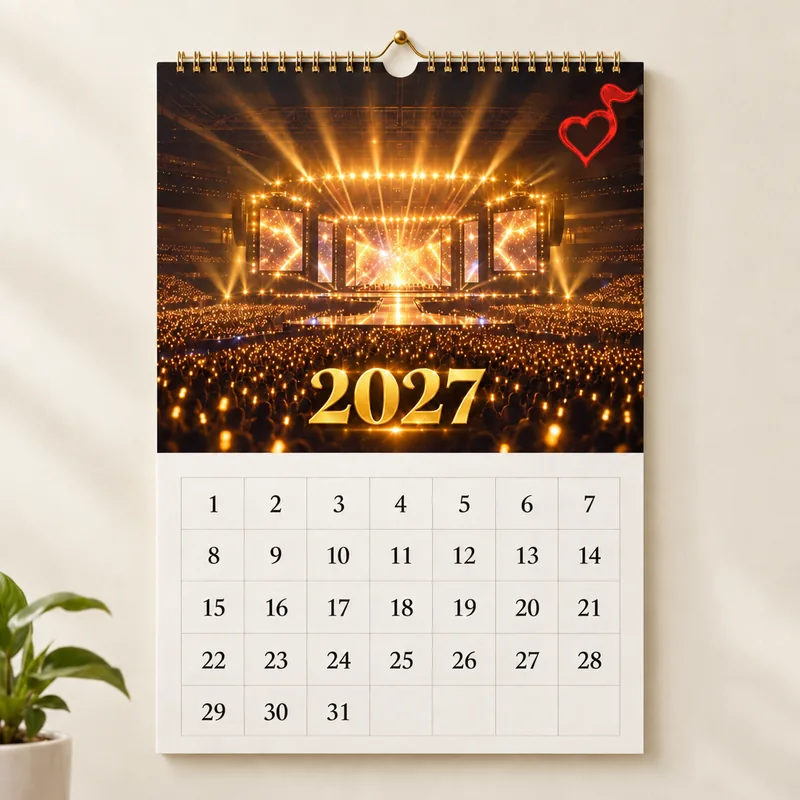 Nástěnný kalendář 2027 Rok se Šlágrem